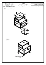 Предварительный просмотр 3 страницы Riverside Furniture Maisie Assembly Instructions