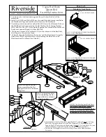 Preview for 2 page of Riverside Furniture Queen 46170 Assembly Instructions