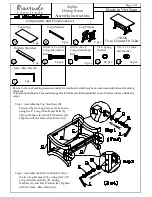 Preview for 1 page of Riverside Furniture Sophie 50346 Assembly Instructions