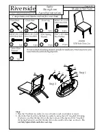 Preview for 1 page of Riverside Furniture Sophie 50358 Assembly Instructions