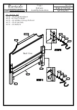 Предварительный просмотр 2 страницы Riverside Furniture Vogue 6/0 Assembly Instructions Manual