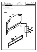 Предварительный просмотр 3 страницы Riverside Furniture Vogue 6/0 Assembly Instructions Manual