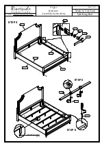 Предварительный просмотр 4 страницы Riverside Furniture Vogue 6/0 Assembly Instructions Manual