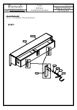 Предварительный просмотр 6 страницы Riverside Furniture Vogue 6/0 Assembly Instructions Manual