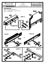 Предварительный просмотр 10 страницы Riverside Furniture Vogue 6/0 Assembly Instructions Manual