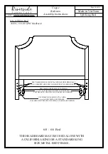 Предварительный просмотр 14 страницы Riverside Furniture Vogue 6/0 Assembly Instructions Manual