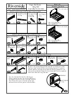 Preview for 1 page of Riverside Furniture Vogue Bed Room King Bed Assembly Instructions