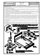 Preview for 4 page of Riverside Harbor Hill King Storage Bed Assembly Instructions Manual