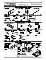 Предварительный просмотр 1 страницы Riverside Oakmont Assembly Instructions Manual