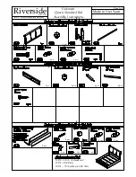 Предварительный просмотр 2 страницы Riverside Oakmont Assembly Instructions Manual