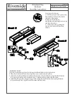 Предварительный просмотр 4 страницы Riverside Windward Bay 42870 Assembly Instructions Manual