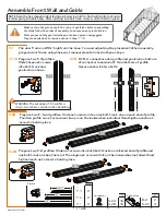 Preview for 22 page of Riverstone Networks Monticello 8x20 Assembly Instructions Manual