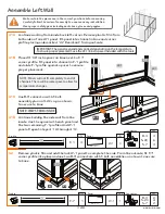 Предварительный просмотр 19 страницы Riverstone Networks Monticello Mont-8-BK Assembly Instructions Manual