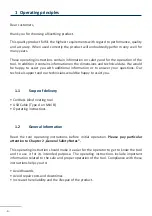 Preview for 4 page of Rivet King FreeSet RK-777C-1Q Operating Instructions Manual