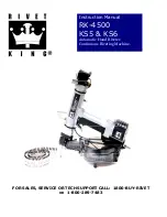 Rivet King RK-4500 Instruction Manual preview