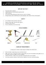 Предварительный просмотр 3 страницы Riviera Duratuf SENTRY SHEDS SG3030 Assembly Instructions Manual