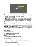 Preview for 31 page of Riviera RLED-DSG32CHD1000 Operation Manual