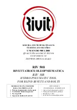 Preview for 1 page of RIVIT 3008000 Instruction Manual