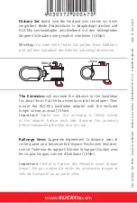 Предварительный просмотр 2 страницы Rixen & Kaul KLICKfix 0211DI Quick Start Manual