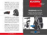 Rixen & Kaul KLICKfix Freepack Sport Rucksack Quick Start Manual предпросмотр