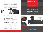 Rixen & Kaul KLICKfix GTA Quick Start Manual предпросмотр