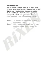 Preview for 8 page of Rixen M-700S Operation Manual