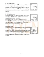 Предварительный просмотр 9 страницы Rixen TH-3800 Instruction Manual