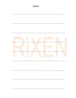 Предварительный просмотр 15 страницы Rixen TH-3800 Instruction Manual