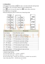 Preview for 8 page of Rixen TK-6200 Instruction Manual