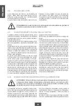 Preview for 28 page of Rizzoli RNE RNVE Instructions Manual