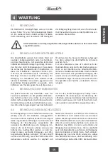 Preview for 57 page of Rizzoli RNE RNVE Instructions Manual