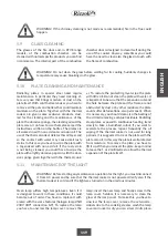 Preview for 121 page of Rizzoli RTE 60 Instructions Manual