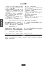 Preview for 126 page of Rizzoli RTE 60 Instructions Manual