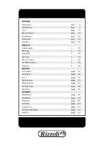 Preview for 3 page of Rizzoli RV 100 Instructions Manual