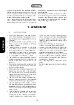 Preview for 48 page of Rizzoli S 60 CF Instructions Manual