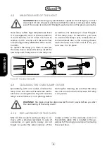 Preview for 64 page of Rizzoli S 60 CF Instructions Manual