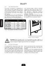 Preview for 76 page of Rizzoli ZV 60 Instructions Manual