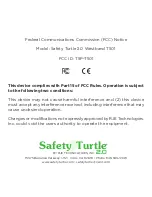 Preview for 4 page of RJE Technologies Safety Turtle 2.0 User Manual