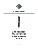 RJE ATT-400/AODC User Manual preview