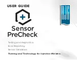 RJG Sensor PreCheck User Manual предпросмотр