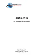 Preview for 1 page of RJM ARTS-201B User Manual