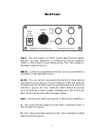 Preview for 9 page of RJM Y-Not User Manual