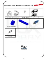 Предварительный просмотр 4 страницы RJX Hobby X-Tron 500V2 FBL Assembly Manual