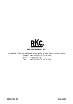 Предварительный просмотр 116 страницы RKC INSTRUMENT DeviceNet COM-JH Instruction Manual