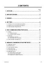 Preview for 5 page of RKC INSTRUMENT SA100L Communication Instruction Manual