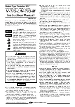 RKC INSTRUMENT V-TIO-L Instruction Manual preview