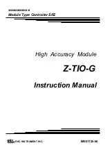 Preview for 1 page of RKC INSTRUMENT Z-TIO-G Instruction Manual