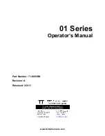 Предварительный просмотр 1 страницы RKI Instruments 01-Series Operator'S Manual