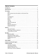 Preview for 4 page of RKI Instruments 03 Series Operator'S Manual