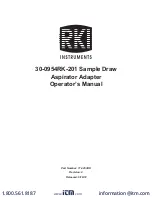 RKI Instruments 30-0954RK-201 Operator'S Manual предпросмотр